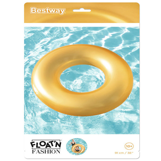 Bestway Gold Swim Ring91Cm 26-36127