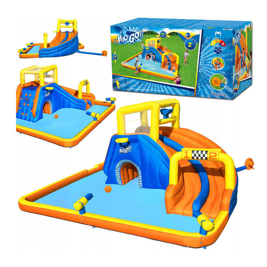 حديقة ألعاب مائية H2Ogobeach Bounce من Bestway مقاس 365X340X152 سم 26-53381