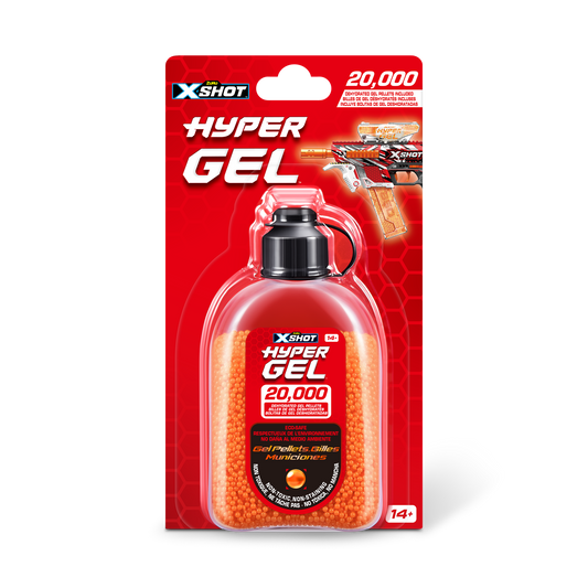 عبوة جيلات X-Shot Hyper Gel، 20 قطعة