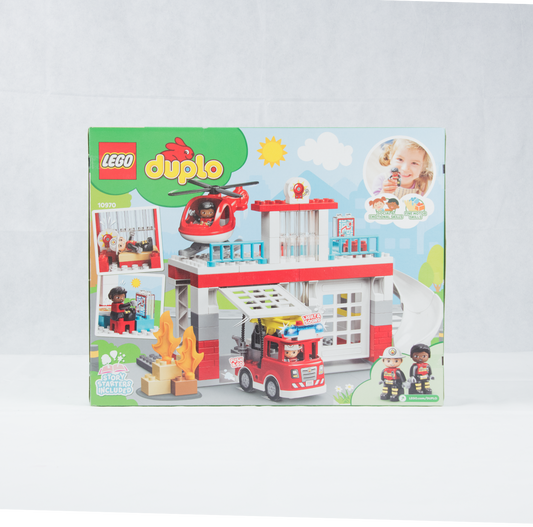 Lego 10970 Fire Station & Helicopter