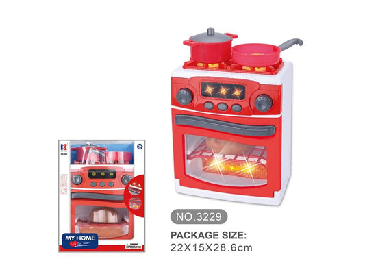 Electric Gas Stove With Music Lighting W/O 3*Aa