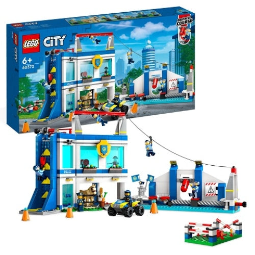 Lego® City Police Training Academy 60372 Building Blocks Police Toys Set (823 Pieces)