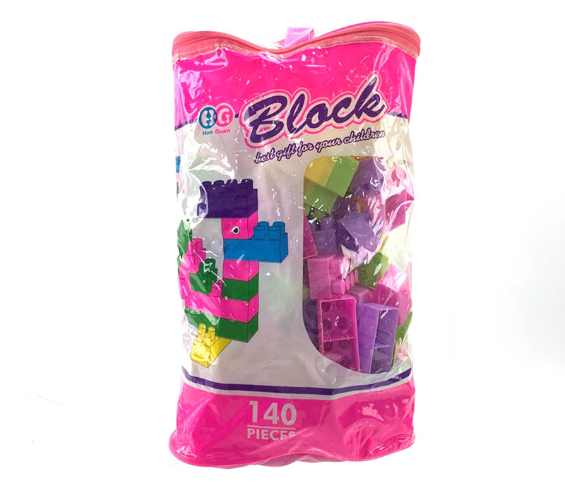 140 Pcs  Color Building Blocks