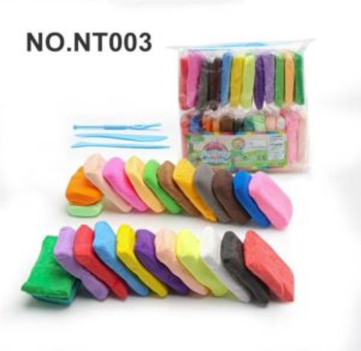 24 Pcs Super Light Clay