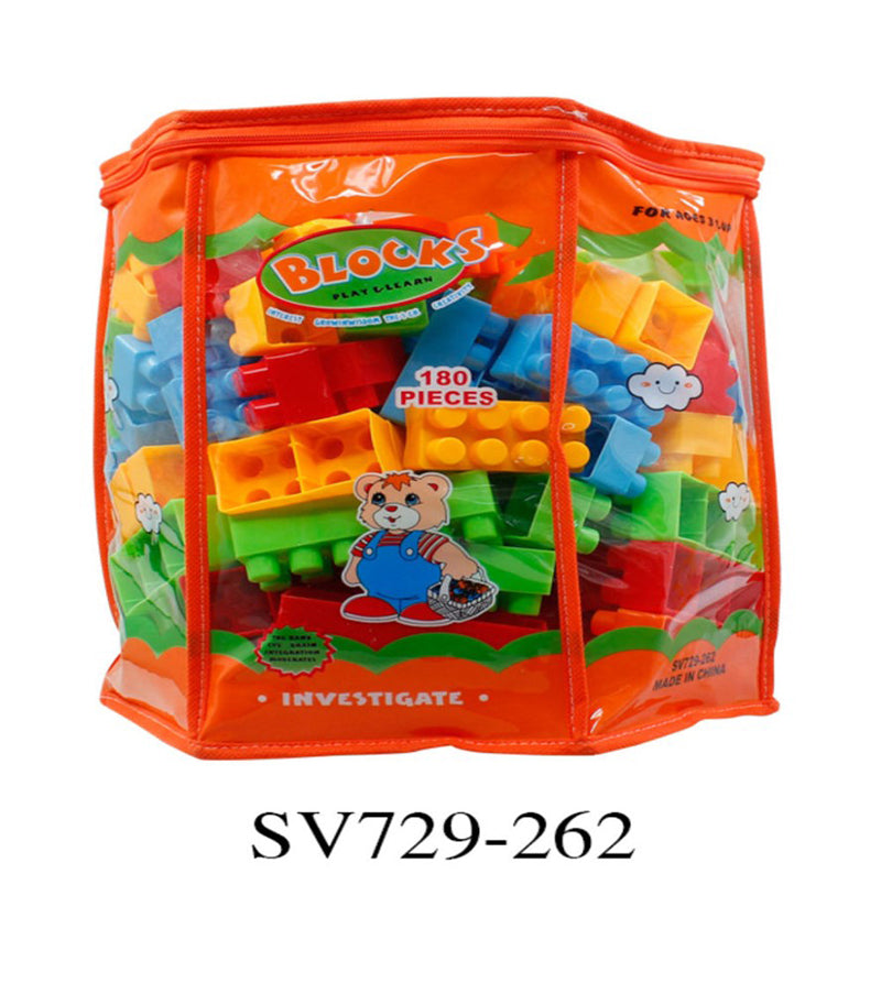 180 Pcs  Color Building Blocks